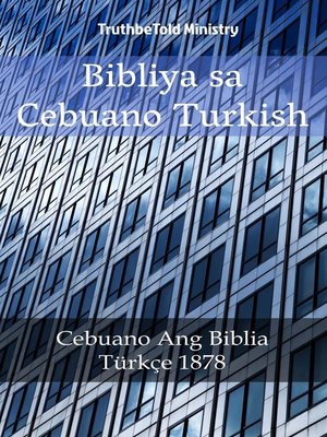 cover image of Bibliya sa Cebuano Turkish